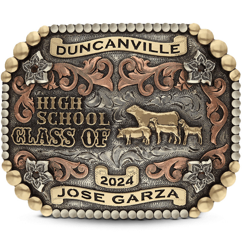 DUNCANVILLE BELT BUCKLE